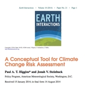 A Conceptual Tool for Climate Change Risk Assessment
