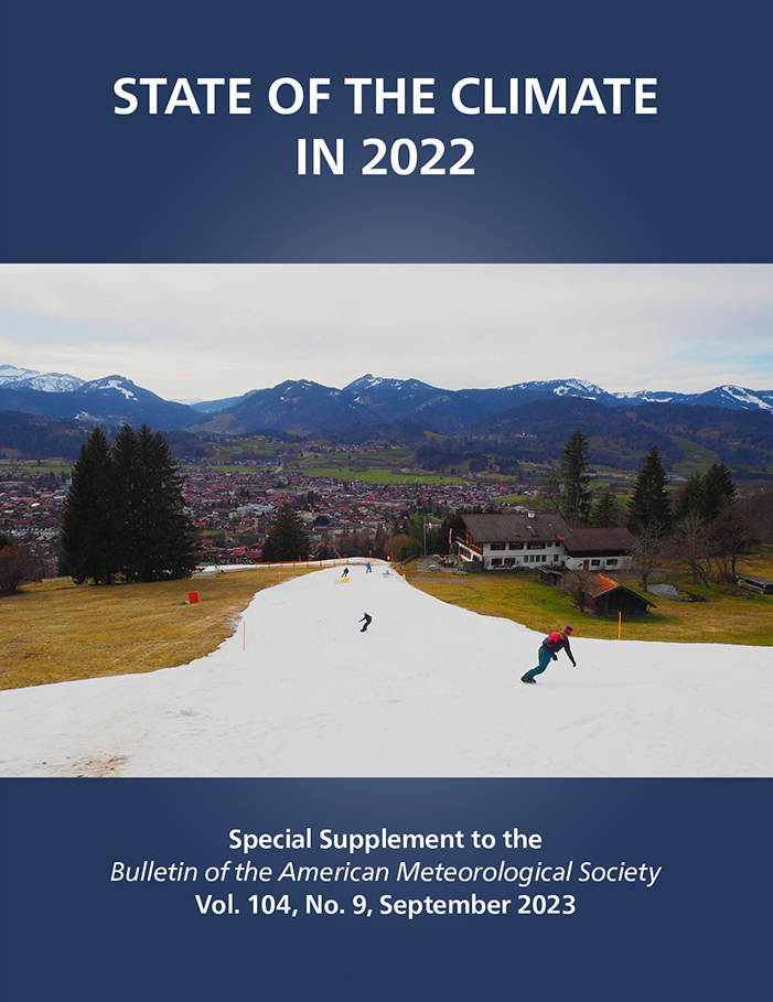 State of the Climate in 2022 Cover